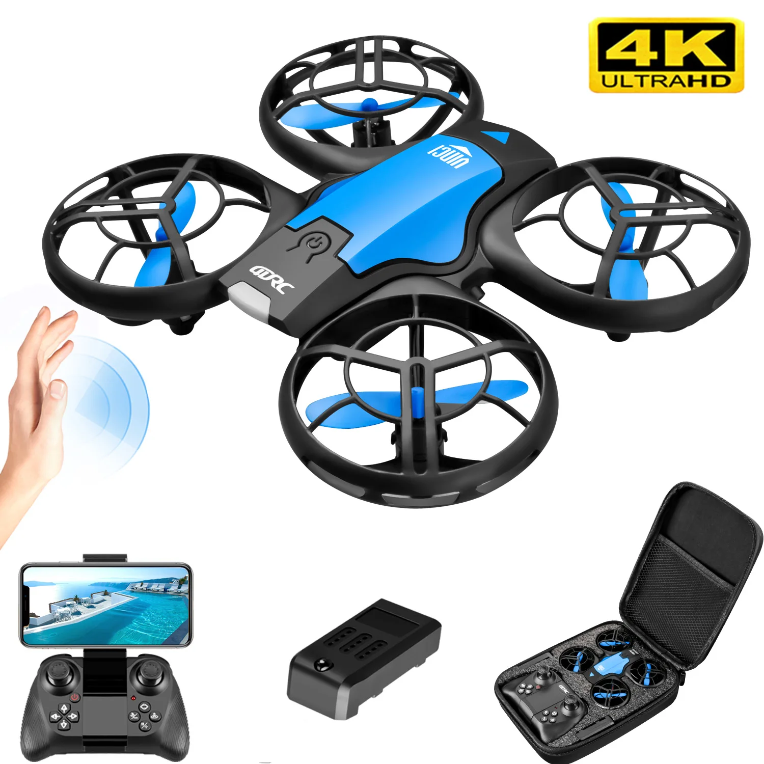 V8 New Mini Drone 4K Professio - огляд і ціна Drone Surveying
