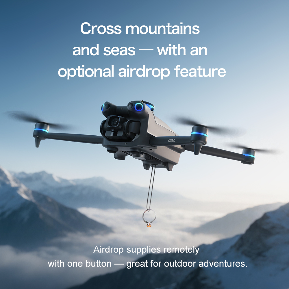 Original GT60 GPS Foldable RC  - огляд і ціна Drone Surveying