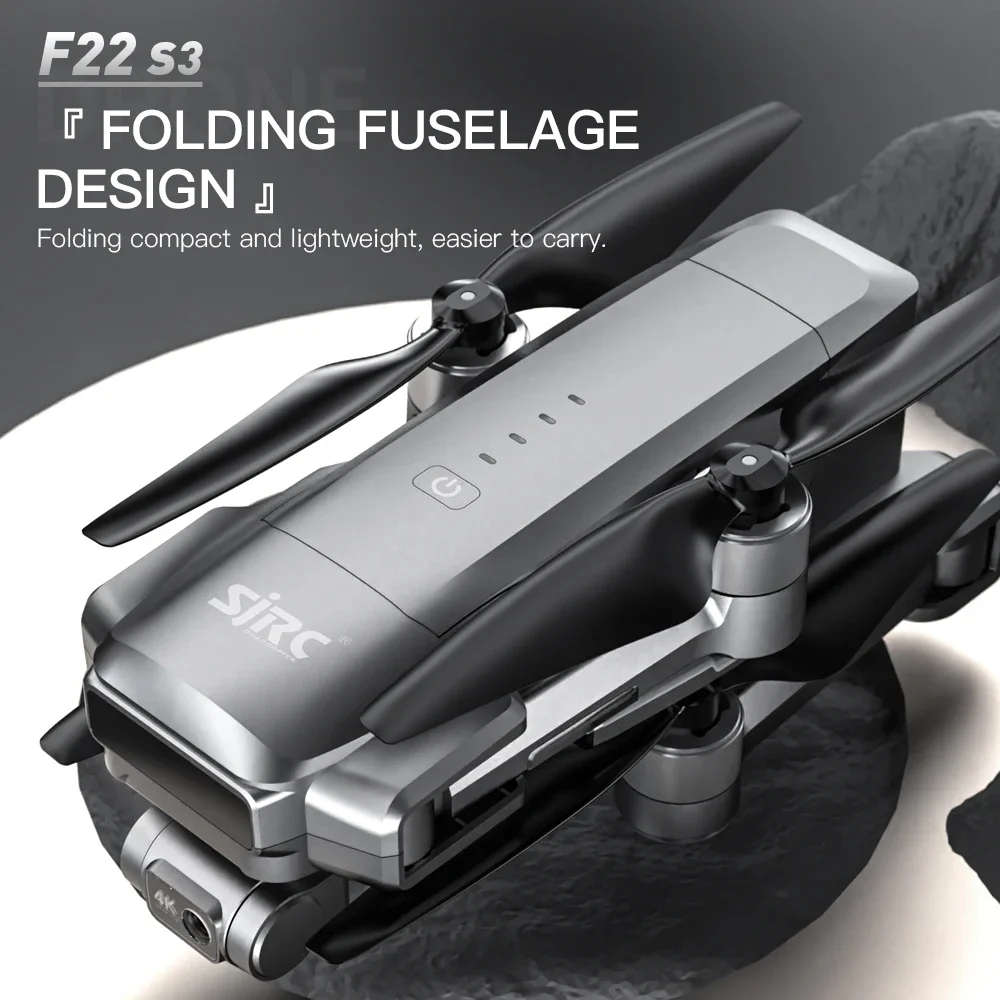 SJRC F22 S3 pro Foldable RC Qu - огляд і ціна Drone Surveying