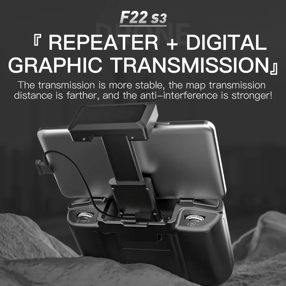 SJRC F22 S3 pro Foldable RC Qu - огляд і ціна Drone Surveying