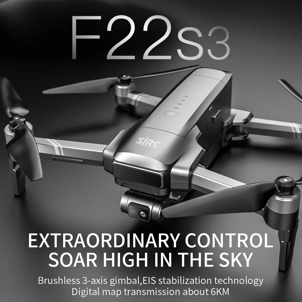 SJRC F22 S3 pro Foldable RC Qu - огляд і ціна Drone Surveying